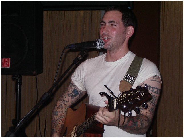 Eric Himan in Houston, March 2006, photo by JD Doyle