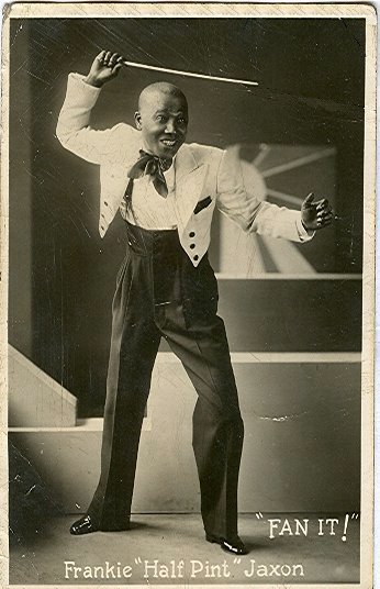 Frankie "Half Pint" Jaxon...this card went (not to me) for $60 on eBay