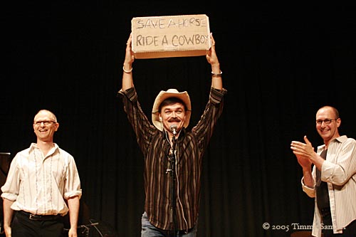 leave it to Randy Jones to liven things up