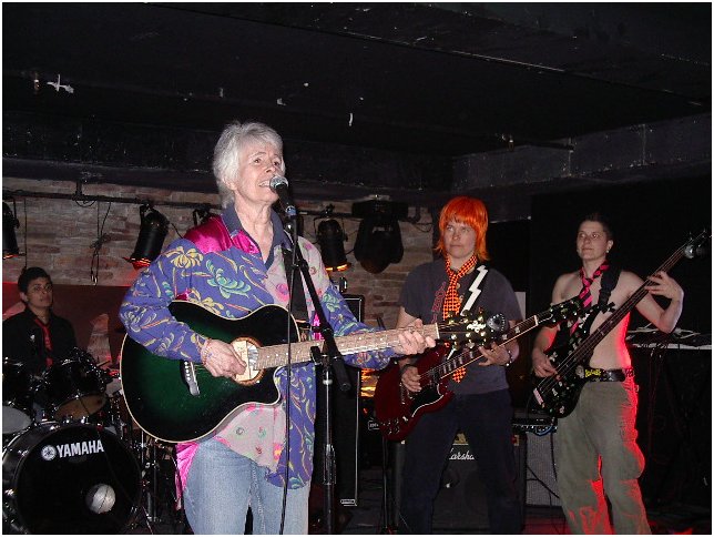 Three Dollar Bill joined Sandy Rapp for "Everyone Was At Stonewall"