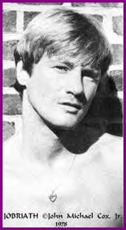 Jobriath, photo by John M. Cox, 1978