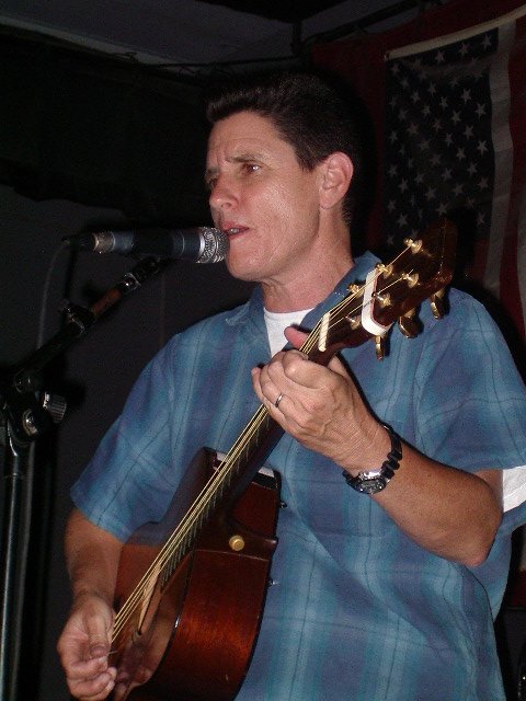 Phranc at soundcheck