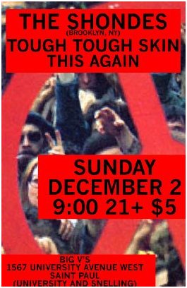 concert poster, 2007