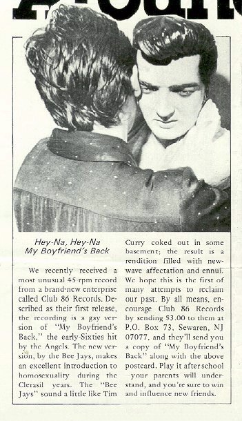 article on BeeJays 45